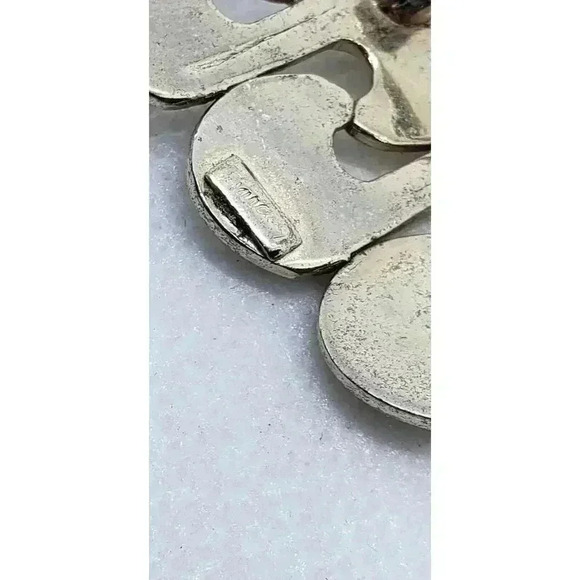 Vintage Brooch 1940s art Deco 12 kt yellow Gold Plate Signed Barclays Nouveau - Picture 7 of 7